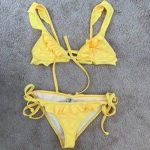 Sunshine Yellow Swimsuit